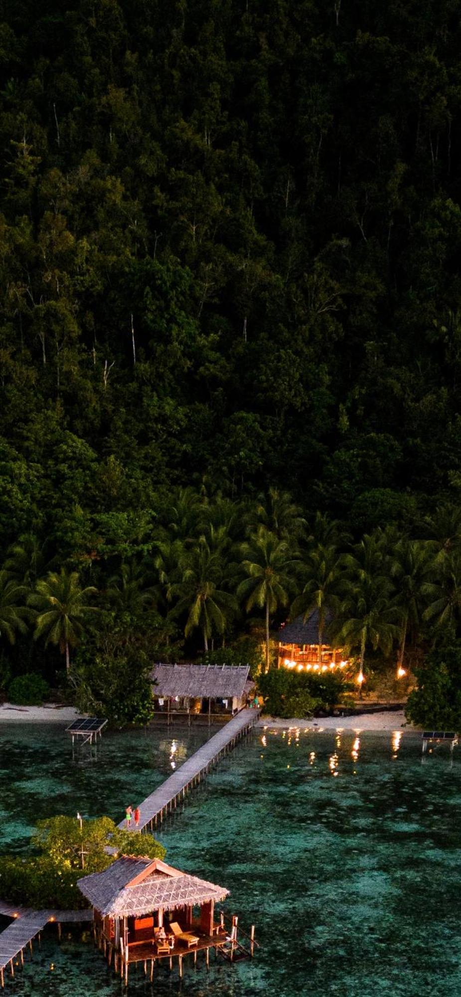 Nyande Raja Ampat Hotel Pulau Mansuar Eksteriør billede